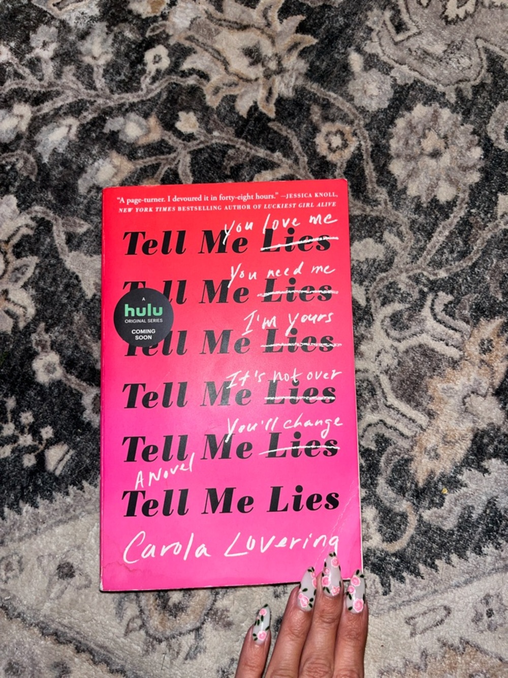 Tell me lies soft cover book
